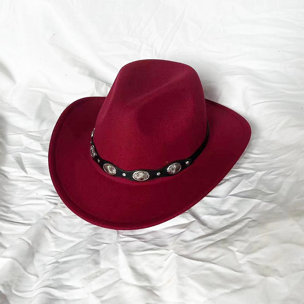 Punk Style Cowboy Top Hat