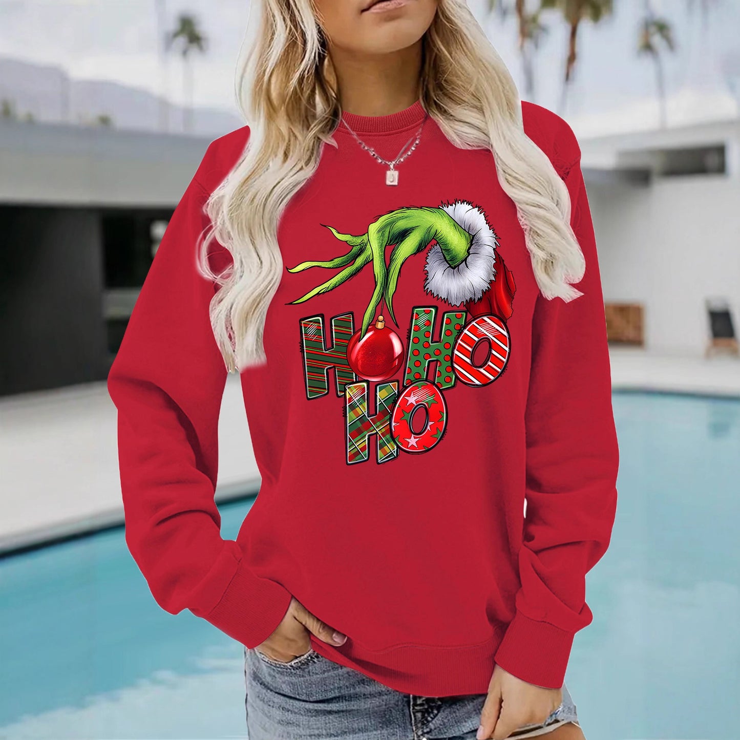 Grinch HOHO Christmas Jumper