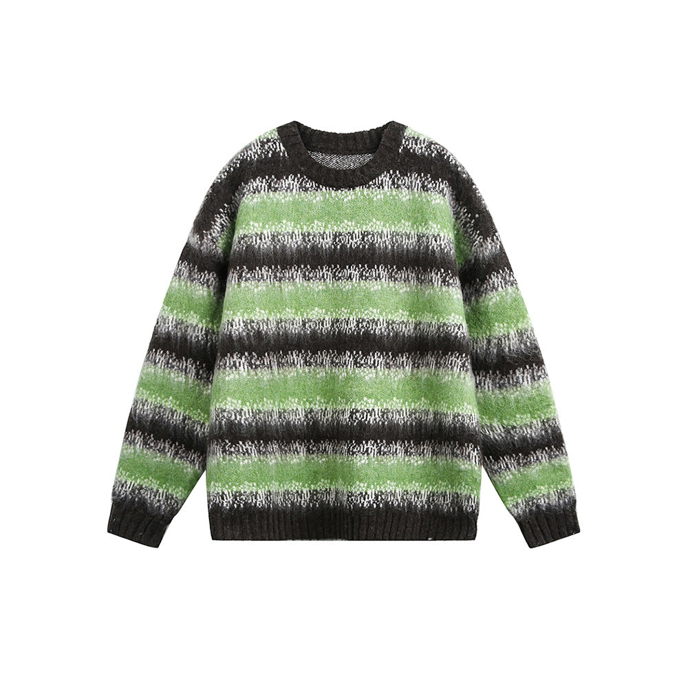 Round neck loose sweater
