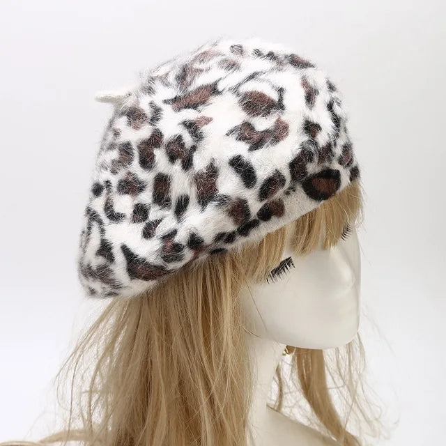 Four Seasons Leopard Print Hat