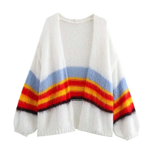 Loose Cardigan Femmes New Knitwear
