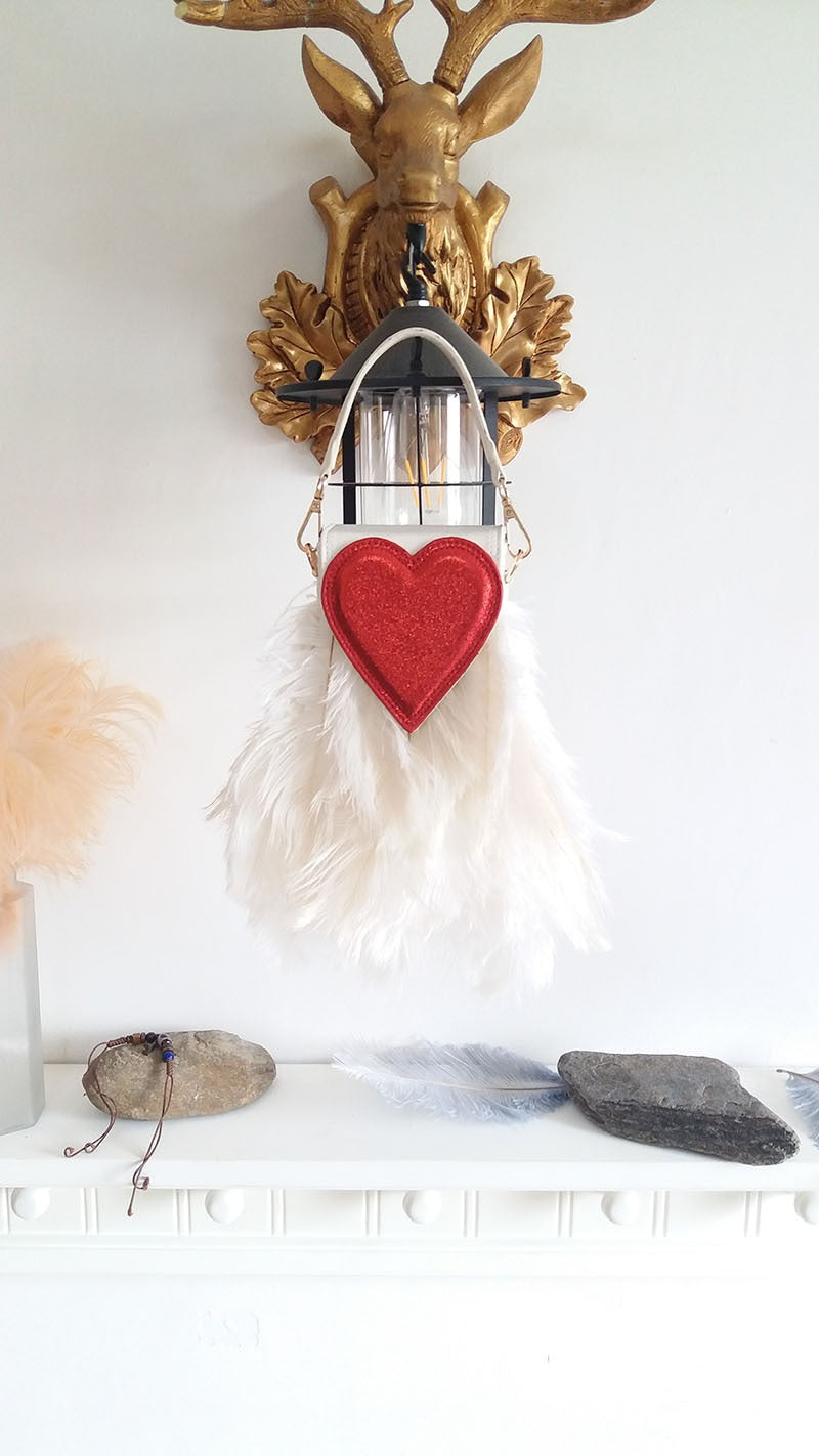 Feather bag
