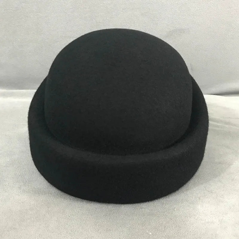 Wool Felt French Berets Bowler Hat
