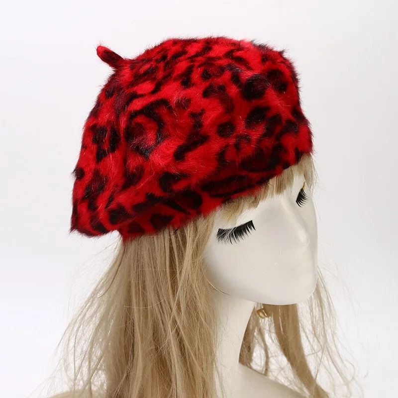 Four Seasons Leopard Print Hat