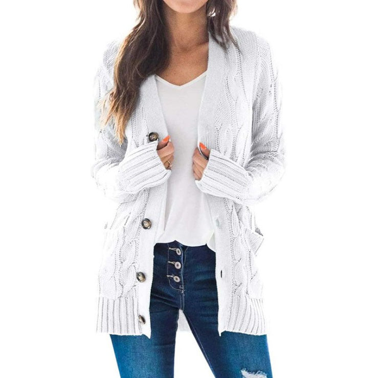 Women's  mid length cardigan