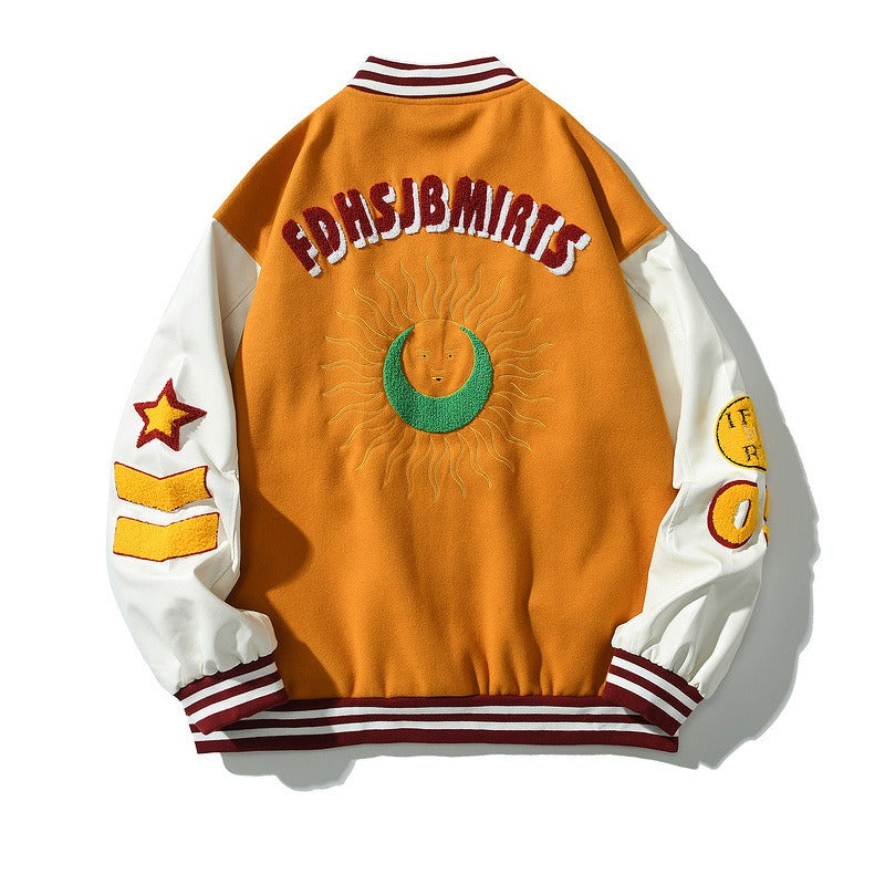 Spring and Autumn National Trend Loose Jacket