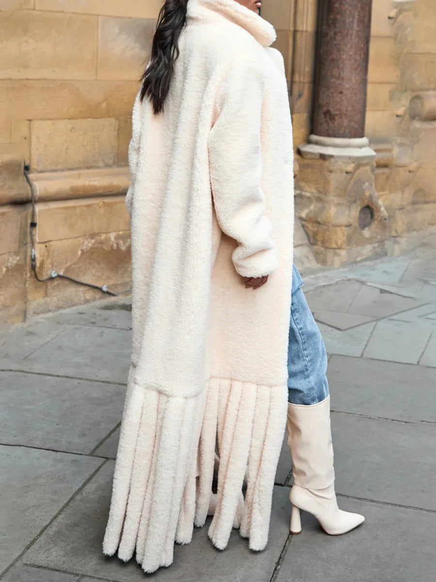 Fashion Women's Faux Fur Warm Coat