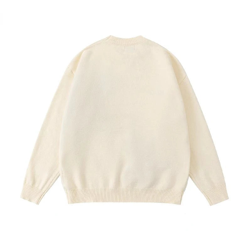 Star Flocked Sweater
