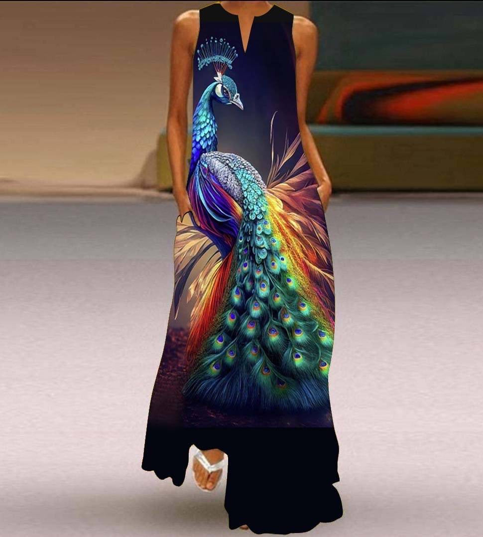Sleeveless Long Dress