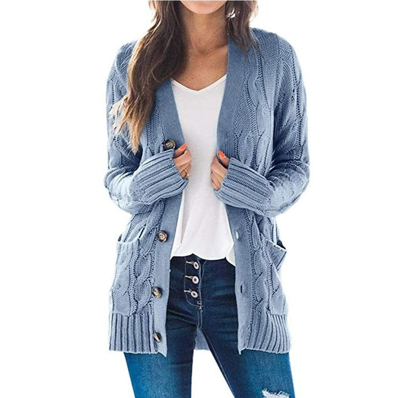 Women's  mid length cardigan