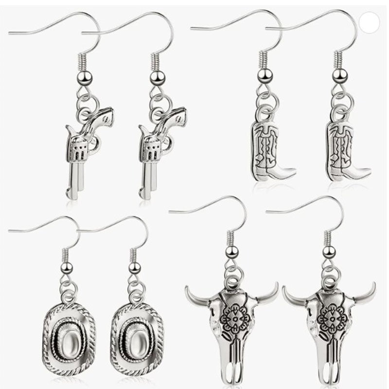 Western Cowboy Earrings