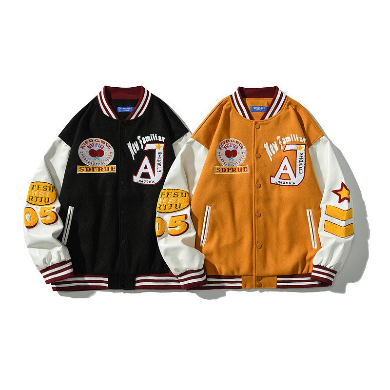 Spring and Autumn National Trend Loose Jacket