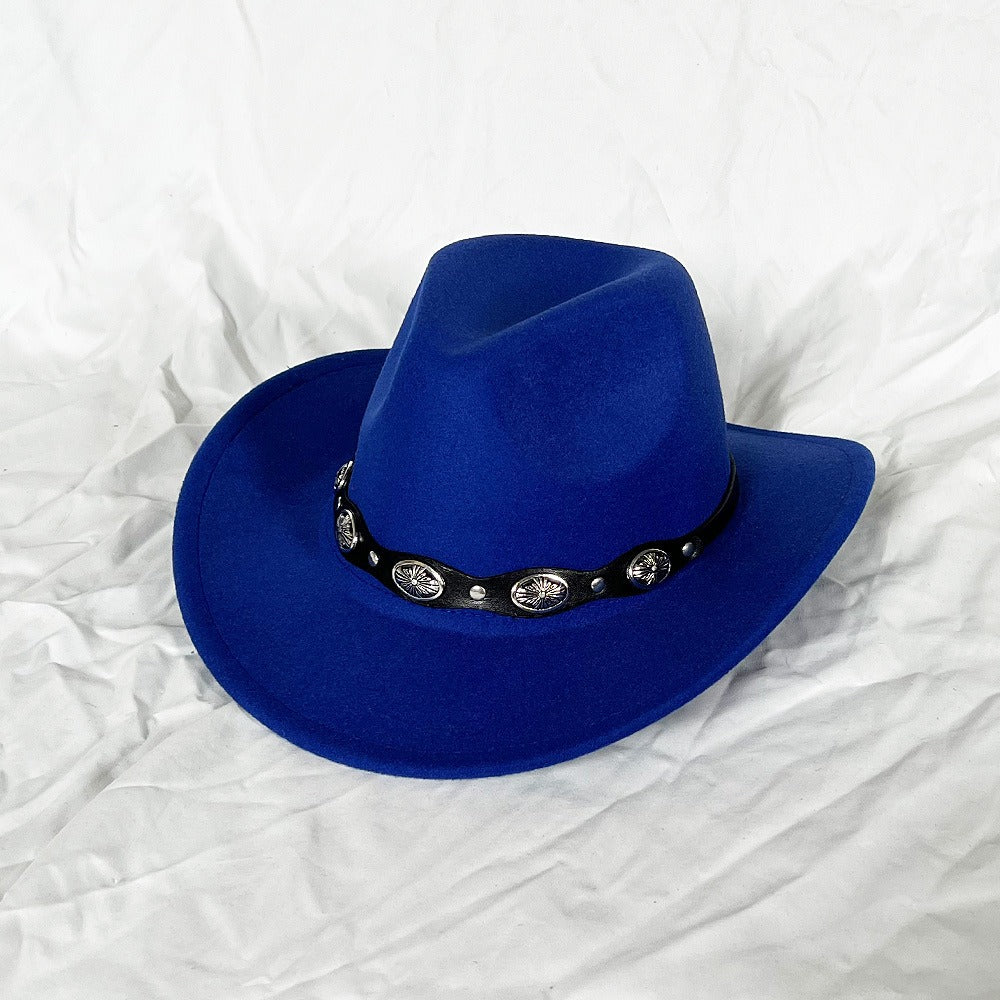 Punk Style Cowboy Top Hat