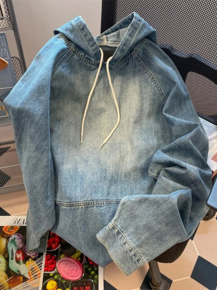 Vintage Denim Hoodies