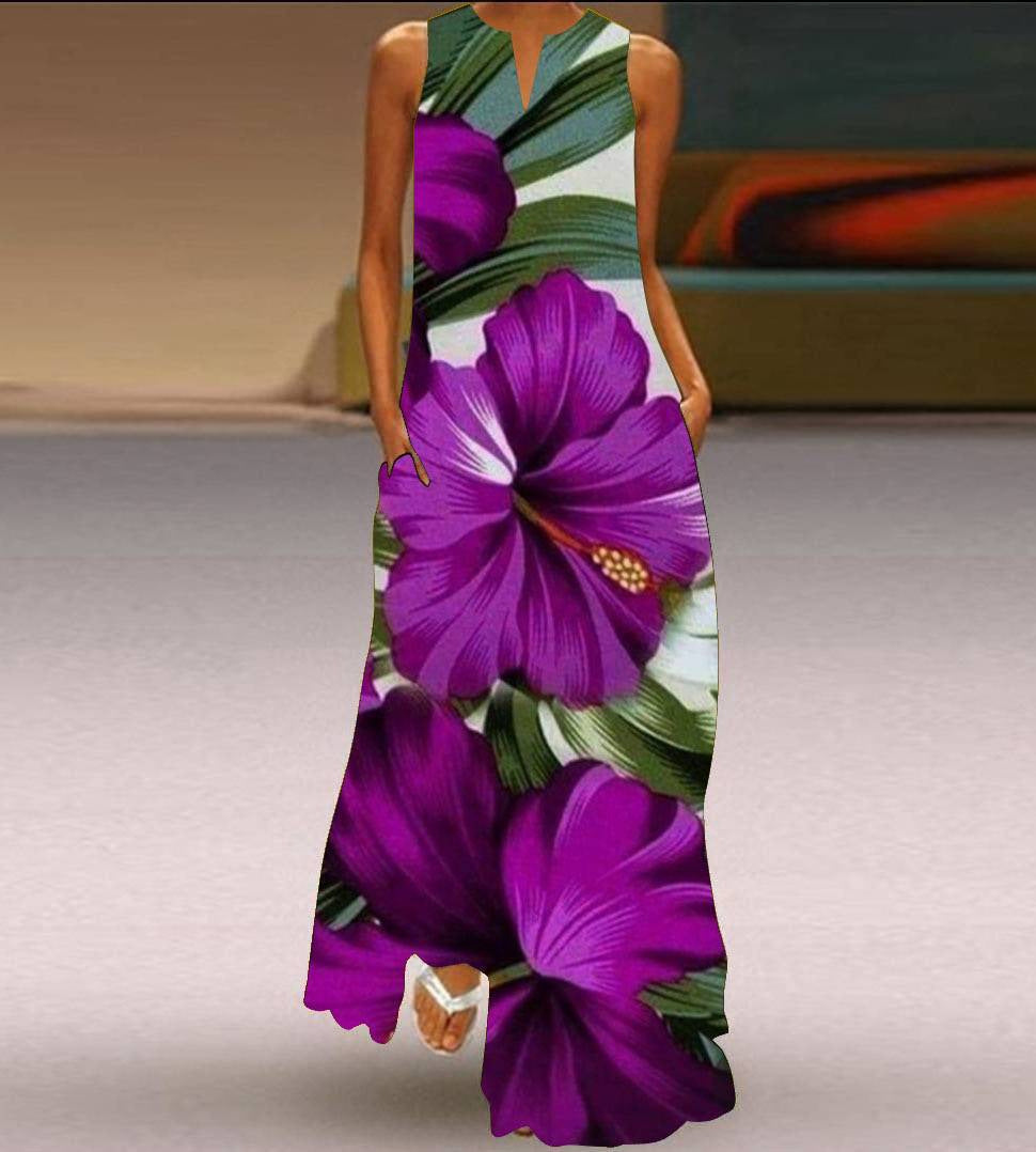 Sleeveless Long Dress