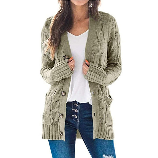 Women's  mid length cardigan