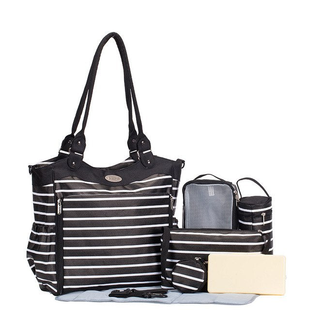 9pcs/set  Maternity Diaper Nappy Bags