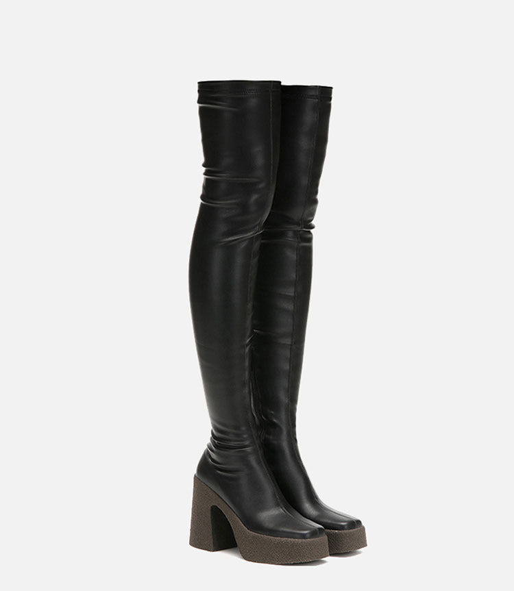 High Heels Winter Boots