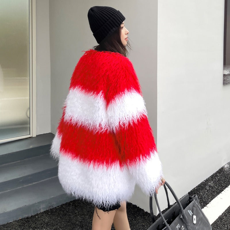 Faux Fur Coat Personality Jacket