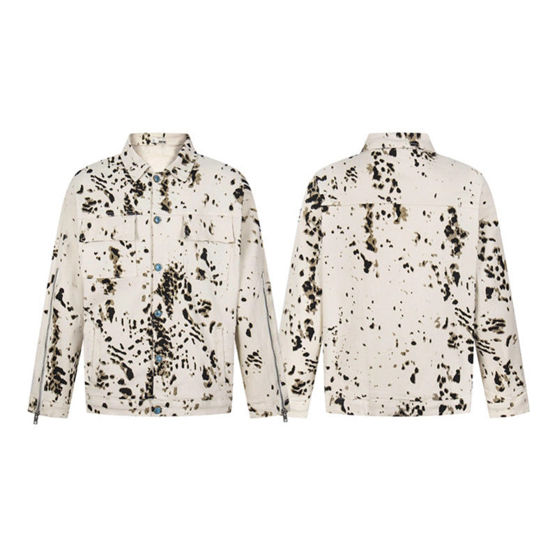 Cowboy apricot loose jacket