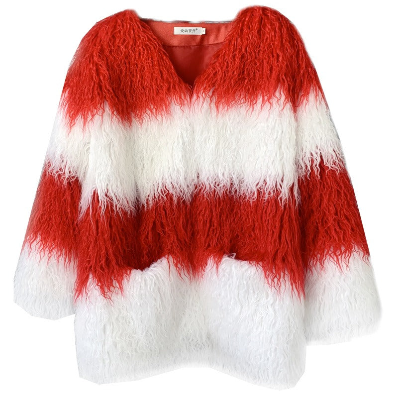 Faux Fur Coat Personality Jacket
