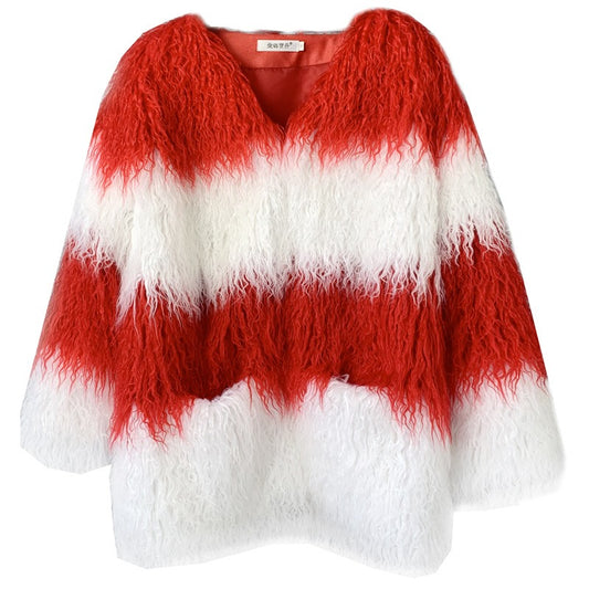 Faux Fur Coat Personality Jacket