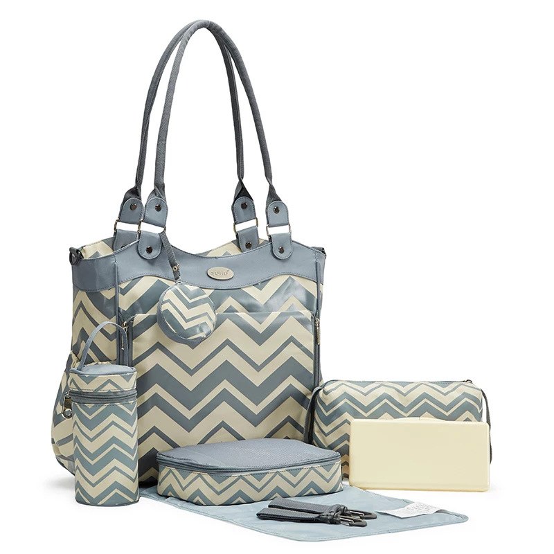 9pcs/set  Maternity Diaper Nappy Bags