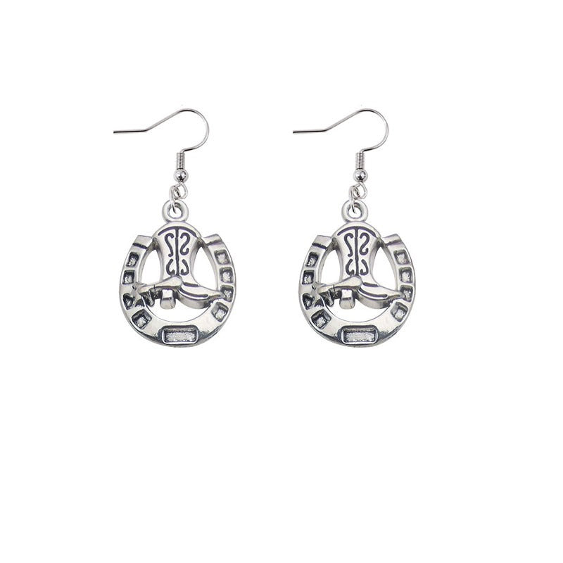 Western Cowboy Earrings
