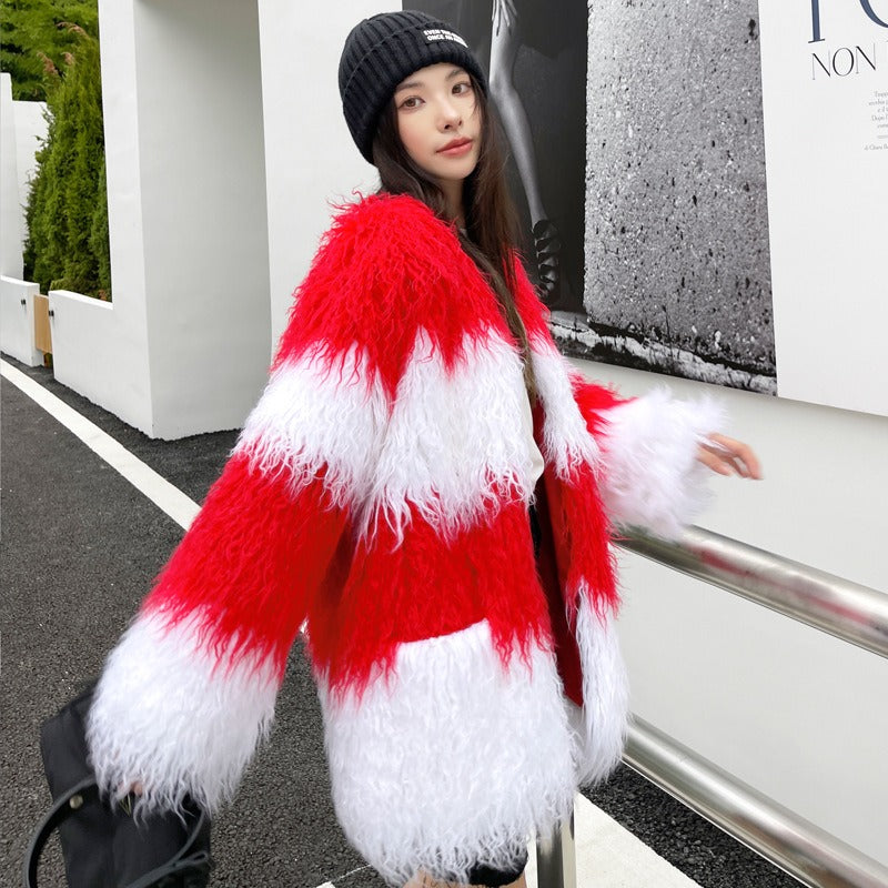 Faux Fur Coat Personality Jacket