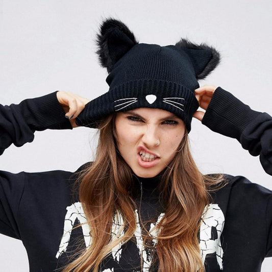 Cat Ears Women Hat