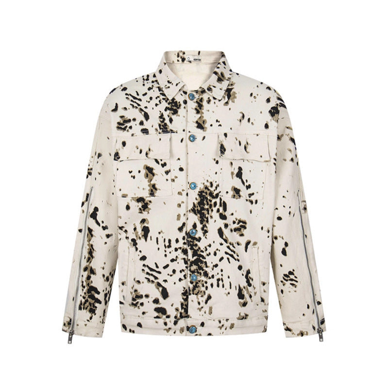 Cowboy apricot loose jacket