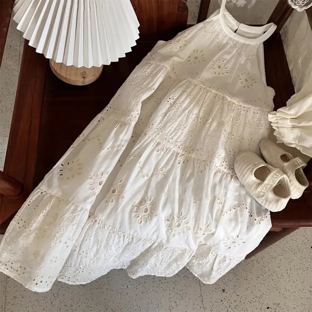 Elegant Semi-Sleeveless Summer Dresses for Girls
