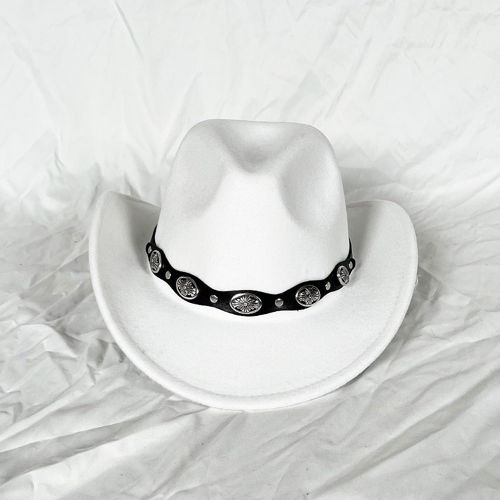 Punk Style Cowboy Top Hat