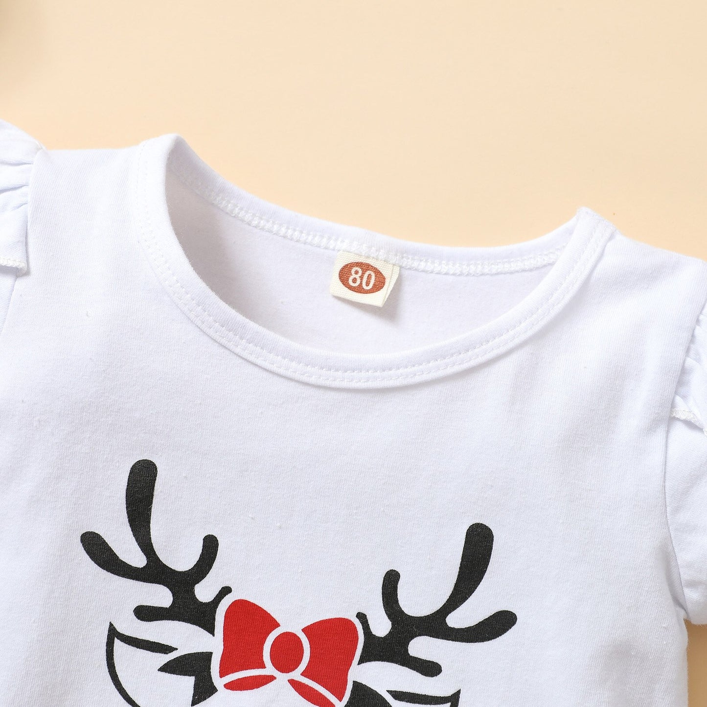 3Pcs Christmas Little Girls Outfit,