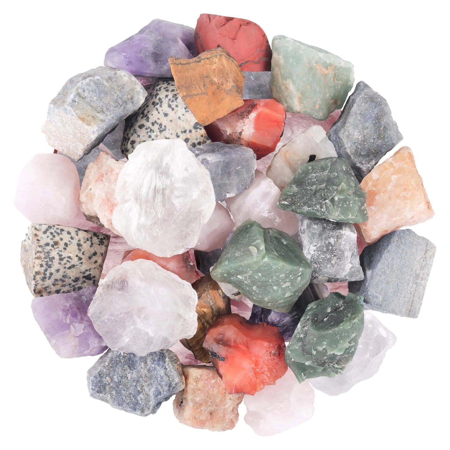 Seven Chakra Raw Gemstone Collection - 1 LB