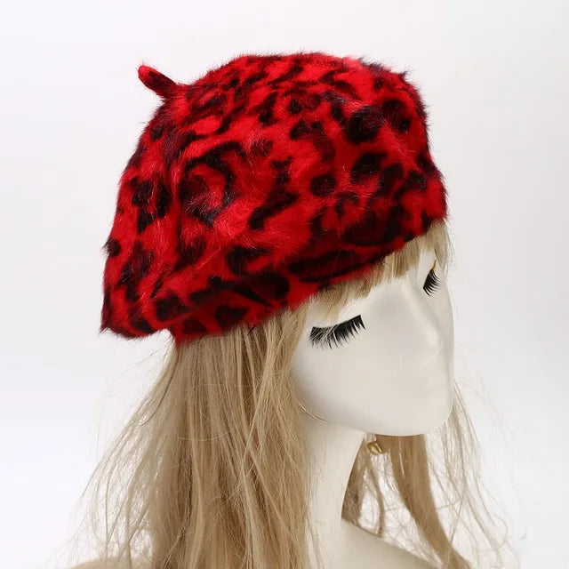 Four Seasons Leopard Print Hat