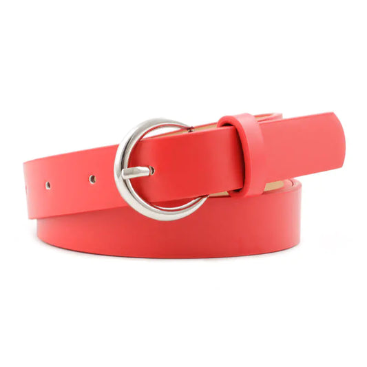 Women's Chic PU Dress Belt