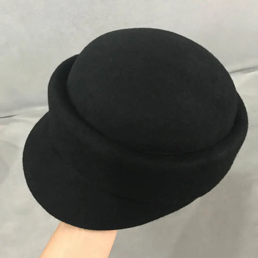 Wool Felt French Berets Bowler Hat