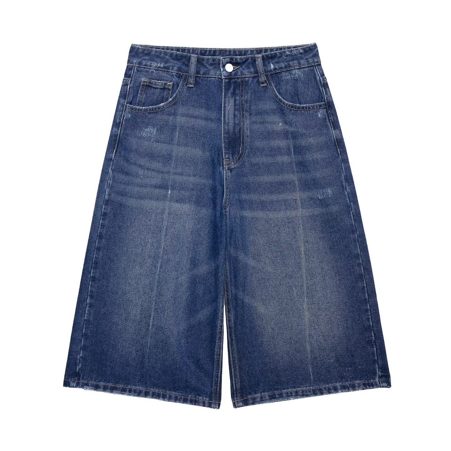 Cowboy corset+denim shorts set for women