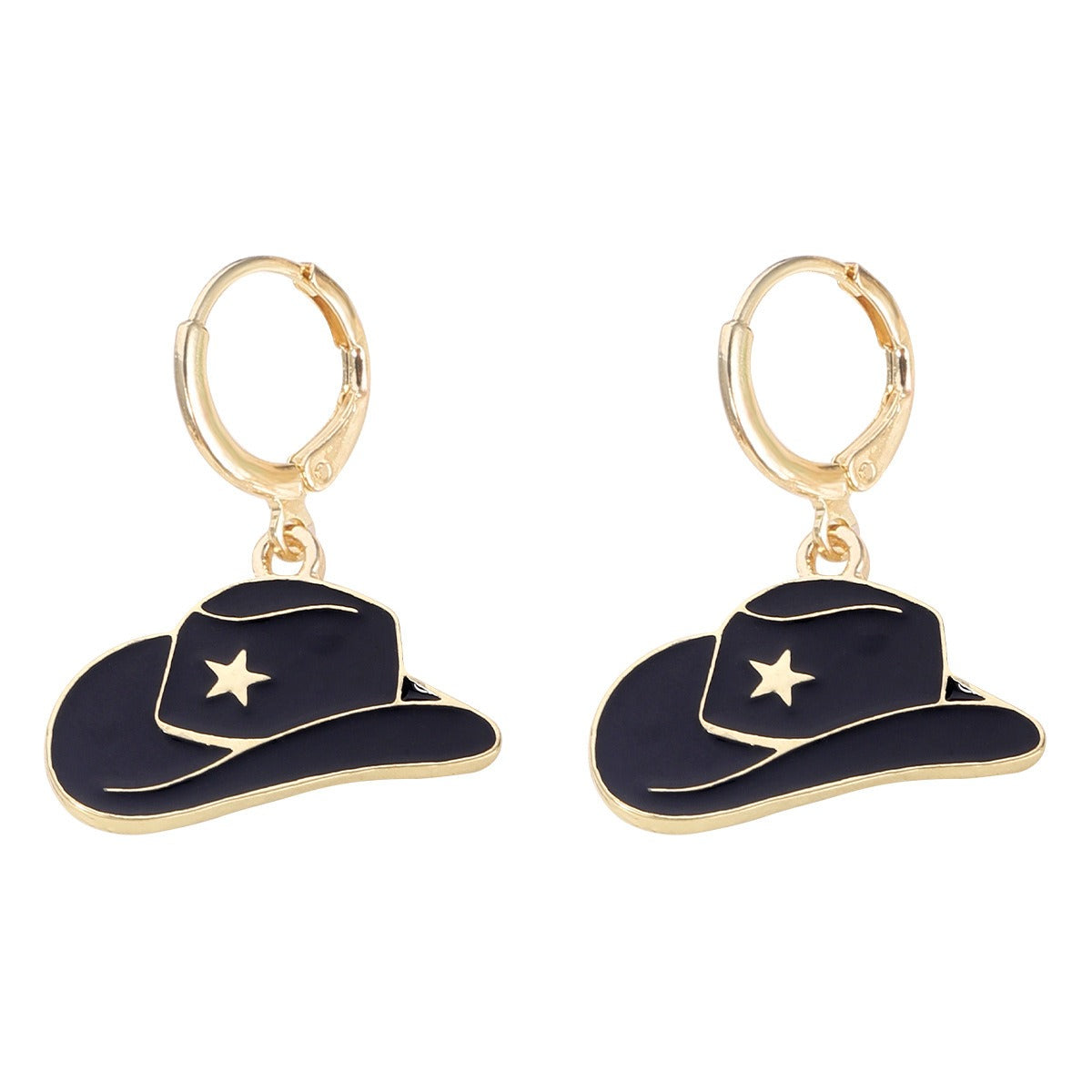 Modern Cowboy Girl Earrings
