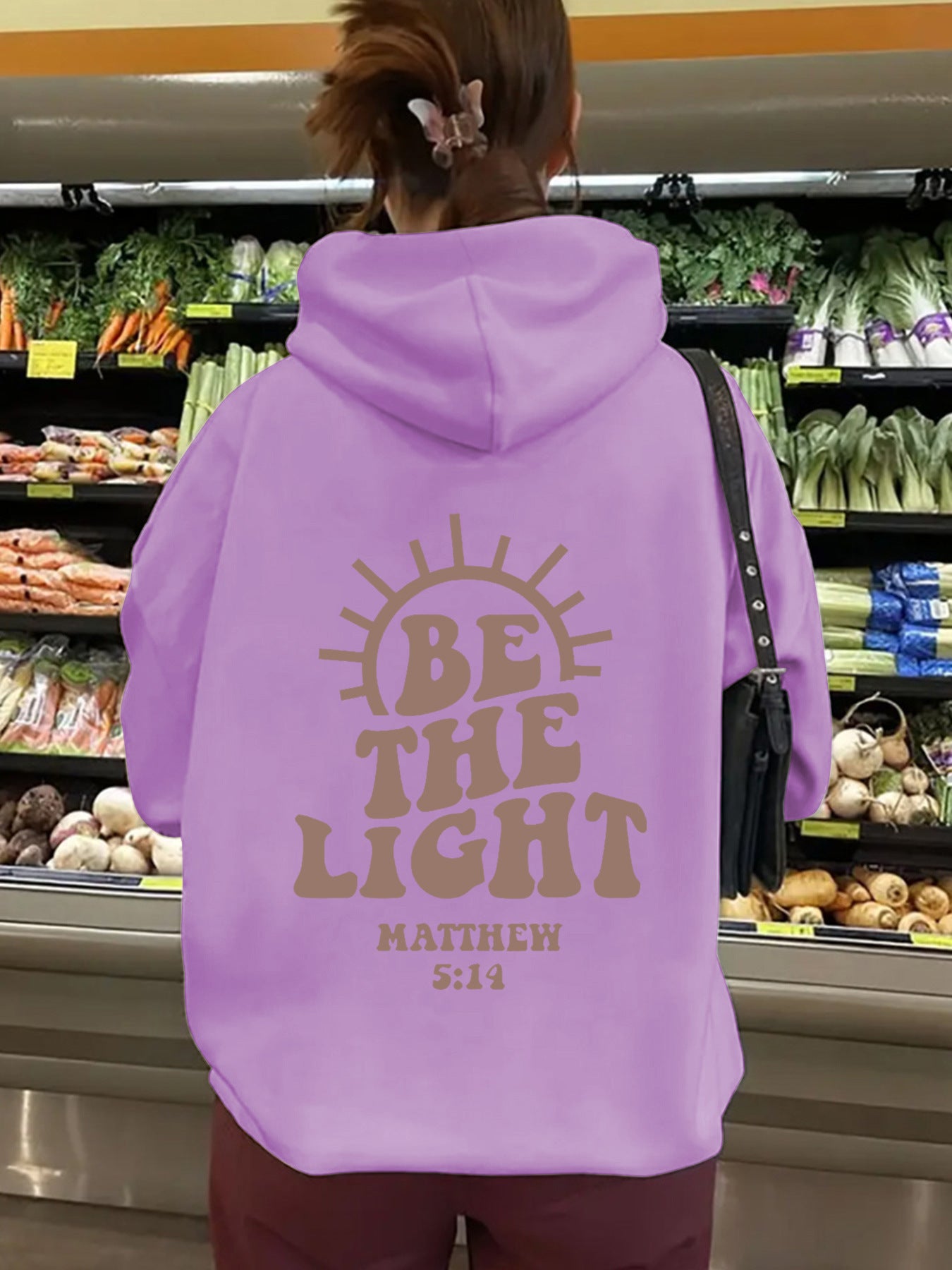 Be The Light Hoodie Matthew 5:14 Sweatshirt