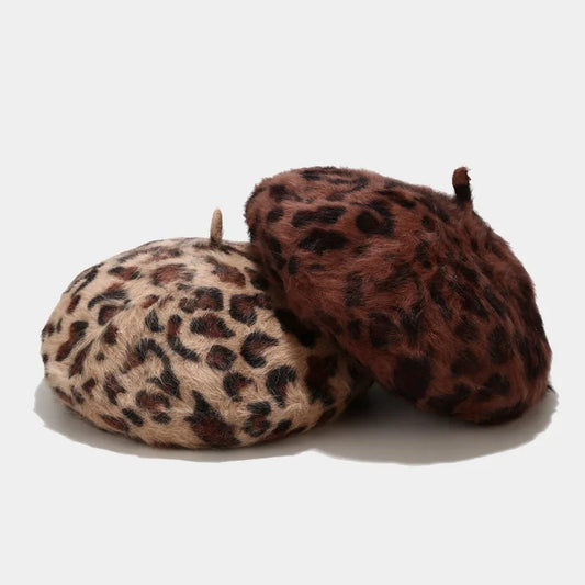 Four Seasons Leopard Print Hat