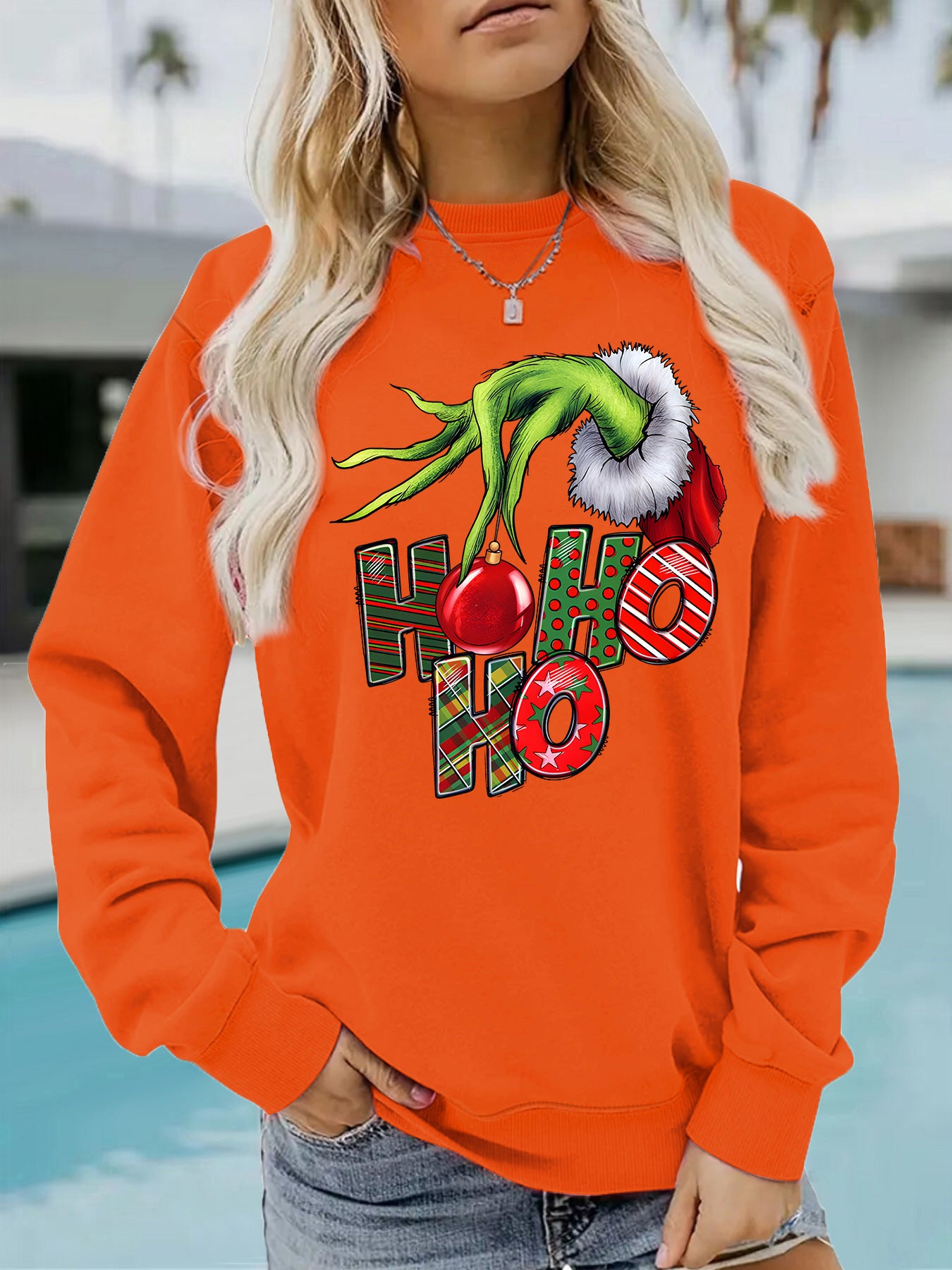 Grinch HOHO Christmas Jumper