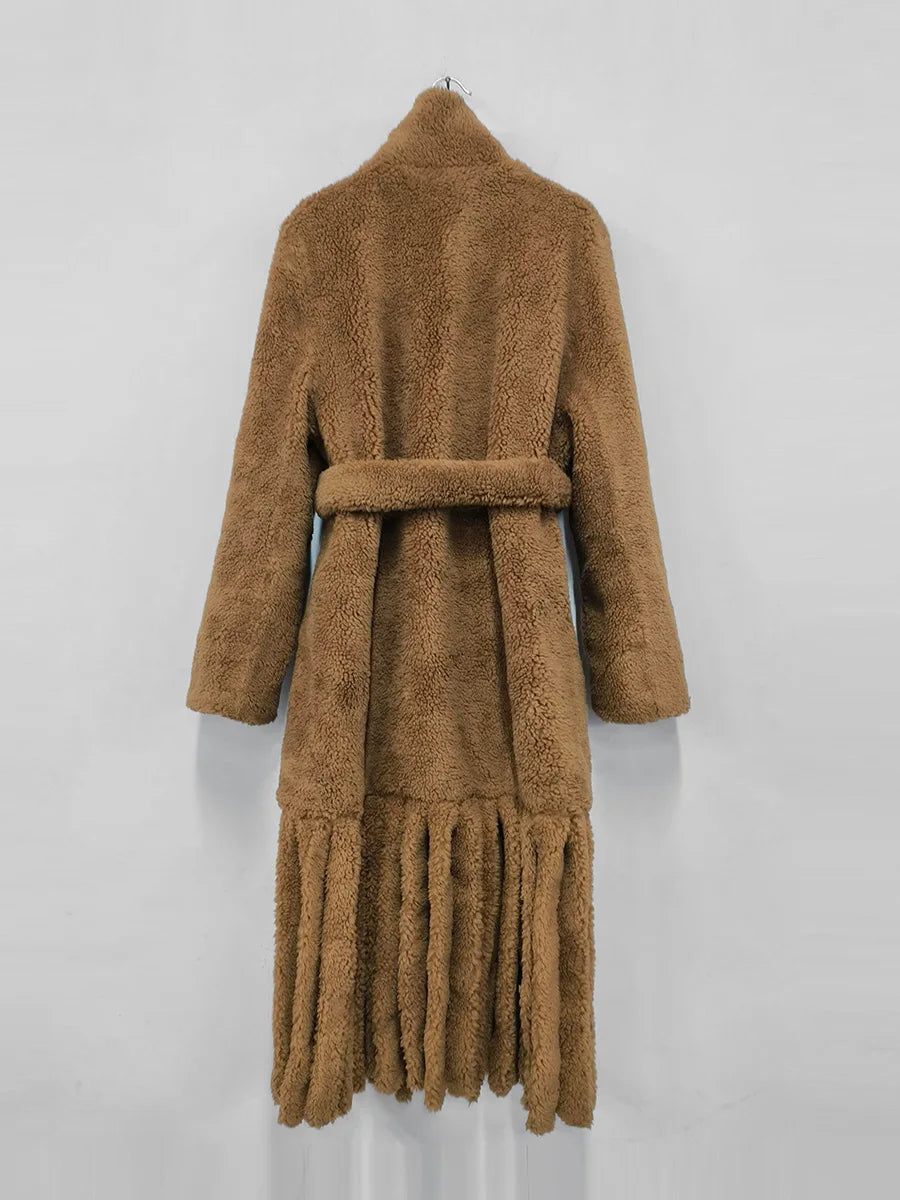 Fashion Women's Faux Fur Warm Coat