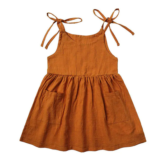 Elegant Spring Summer Casual Dresses for Girls