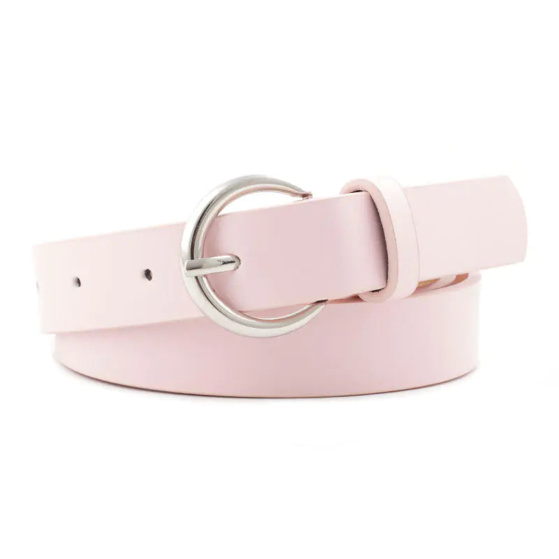 Women's Chic PU Dress Belt