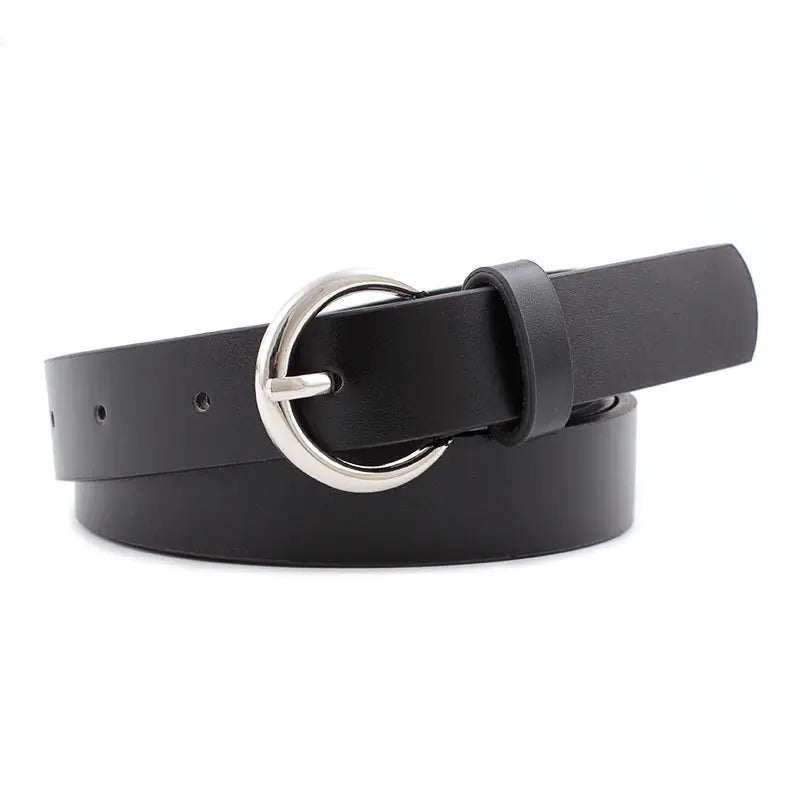 Women's Chic PU Dress Belt