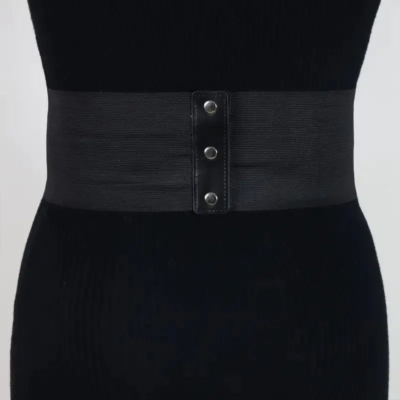 Chic Plus Size Elastic Waist Belt