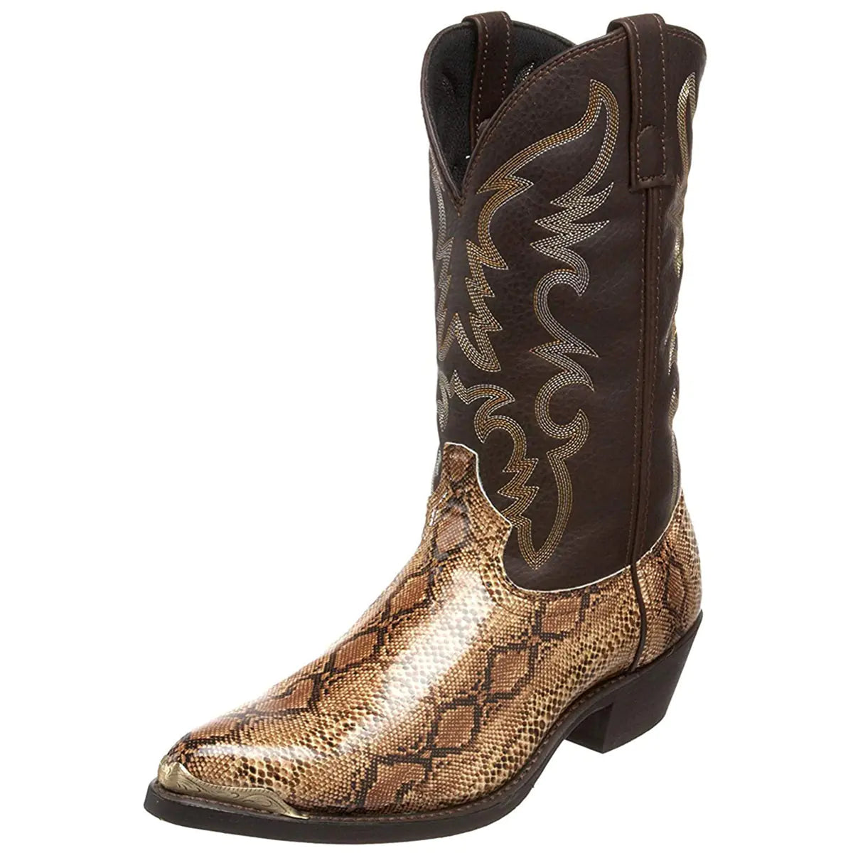 Dual Dare High-Heeled Cowboy Boots