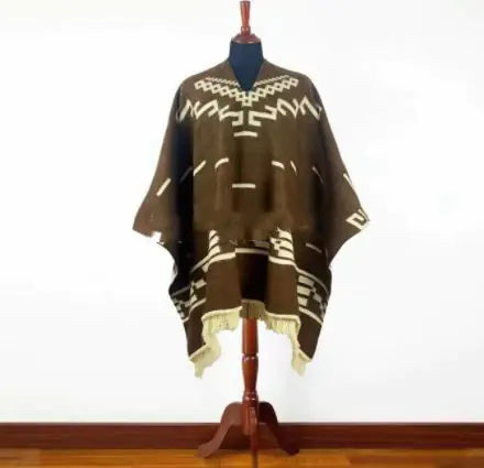 Elegant Tassel Fashion Cloak Dress